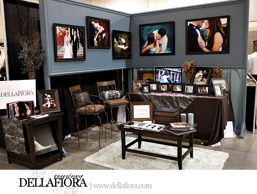Here are a few photos of how our booth turned out bridal001